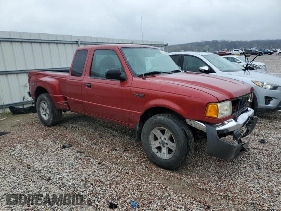 2002 Ford Ranger XL Fleet with VIN 1FTZR45E82PA30950, listed as a Copart auction lot 51300865 with 120,623 mi miles and Salvage Title. Bid and sale history available at carsss.com. Image 4.