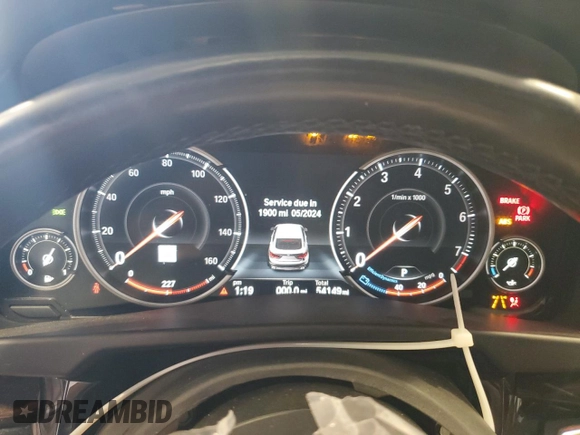 2016 BMW X6 xDrive50i with VIN 5UXKU6C5XG0R33971, listed as a Copart auction lot 60457623 with 54,149 mi miles. Bid and sale history available at carsss.com. Image 9.