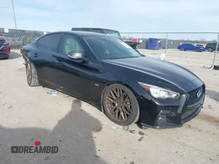 2019 Infiniti Q50 Luxe z VIN JN1EV7AP8KM519419, wystawiony jako IAAI lot #41278134 z przebiegiem 91 902 mil mil oraz . Historia ofert i sprzedaży dostępna na DreamBid. Obrazek 1.