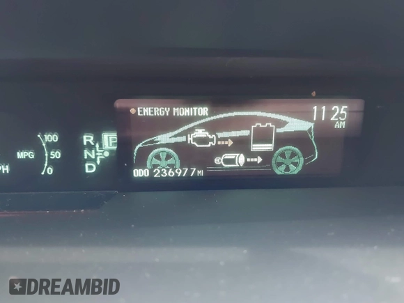 2010 Toyota Prius II z VIN JTDKN3DU8A0173534, wystawiony jako IAAI lot #42035601 z przebiegiem 236 977 mil mil oraz . Historia ofert i sprzedaży dostępna na DreamBid. Obrazek 7.