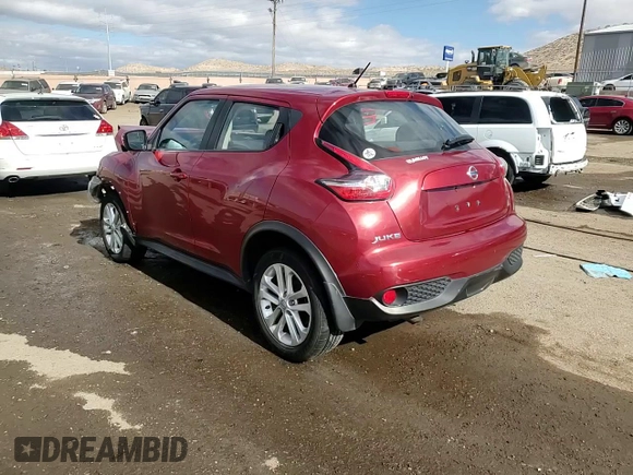2016 Nissan Juke S with VIN JN8AF5MR9GT609268, listed as a Copart auction lot 42554975 with Not Provided miles and Salvage Title. Bid and sale history available at DreamBid. Image 14.