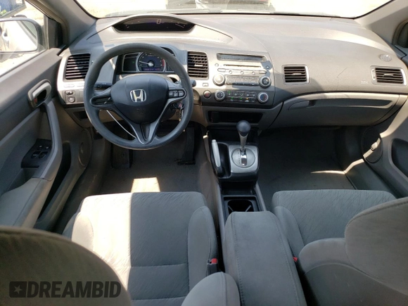 2008 Honda Civic Cpe LX with VIN 2HGFG12628H562634, listed as a Copart auction lot 62737574 with 96,813 mi miles and Salvage Title. Bid and sale history available at carsss.com. Image 8.
