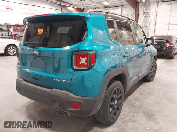2021 Jeep Renegade Limited with VIN ZACNJDD1XMPM46036, listed as a IAAI auction lot 42137945 with 27,022 mi miles and . Bid and sale history available at DreamBid. Image 4.