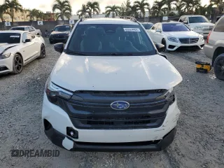 2025 Subaru Forester with VIN JF2SLDAC7SH409814, listed as a Copart auction lot 85524404 with 1,308 mi miles and Salvage title. Bid and sale history available at DreamBid. Image 5.