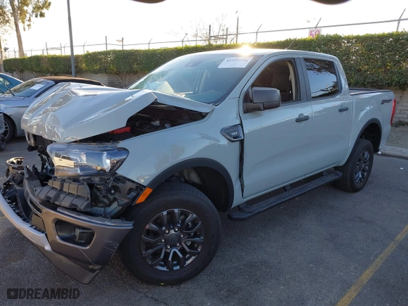 2023 Ford Ranger XL with VIN 1FTER4EH6PLE02485, listed as a IAAI auction lot 41291246 with 25,230 mi miles. Bid and sale history available at carsss.com. Image 17.