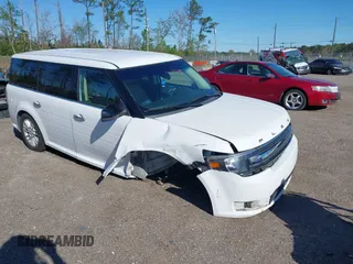 2017 Ford Flex SEL z VIN 2FMHK6C89HBA08072, wystawiony jako IAAI lot #41806431 z przebiegiem 110 924 mil mil oraz . Historia ofert i sprzedaży dostępna na DreamBid. Obrazek 1.