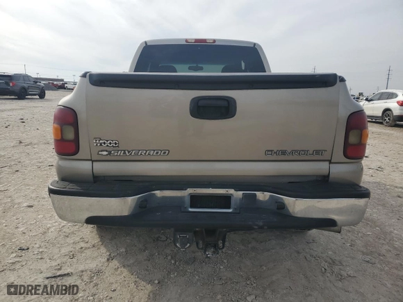 2002 Chevrolet Silverado 1500 LS with VIN 2GCEC19T421264393, listed as a Copart auction lot 45273545 with 0 mi miles and Salvage Title. Bid and sale history available at carsss.com. Image 6.