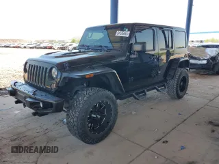 2016 Jeep Wrangler Unlimited Sahara z VIN 1C4BJWEGXGL238638, wystawiony jako Copart lot #64135465 z przebiegiem 58 906 mil mil oraz Czysty tytuł • Clean title. Historia ofert i sprzedaży dostępna na DreamBid. Obrazek 1.