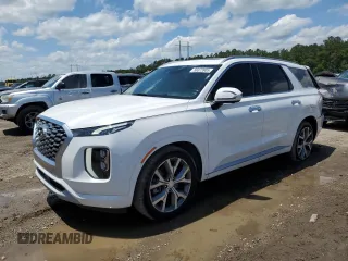 2021 Hyundai Palisade Limited z VIN KM8R54HE4MU174776, wystawiony jako Copart lot #56373905 z przebiegiem 85 120 mil mil oraz Szkoda całkowita • Salvage title. Historia ofert i sprzedaży dostępna na DreamBid. Obrazek 1.