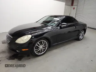 2002 Lexus SC 430 with VIN JTHFN48Y220005621, listed as a Copart auction lot 62302865 with 285,306 mi miles and Clean title. Bid and sale history available at DreamBid. Image 1.