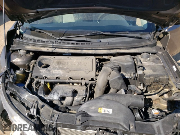 2013 Kia Forte EX with VIN KNAFU4A28D5716124, listed as a Copart auction lot 71723634 with 102,399 mi miles and Salvage Title. Bid and sale history available at carsss.com. Image 13.