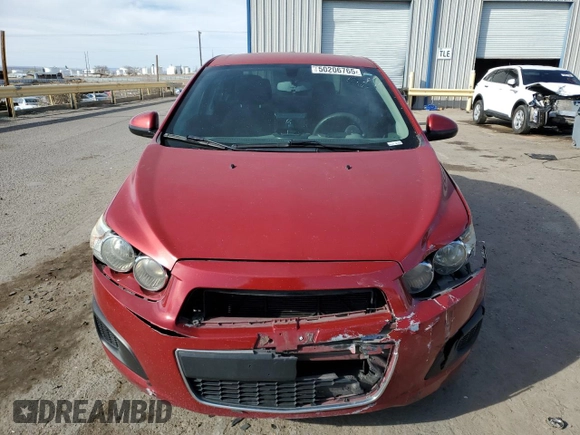 2015 Chevrolet Sonic LT with VIN 1G1JC5SH1F4132660, listed as a Copart auction lot 50206765 with 147,428 mi miles and Salvage Title. Bid and sale history available at DreamBid. Image 5.