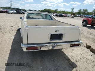 1983 Chevrolet El Camino z VIN 1GCCW8094DR284467, wystawiony jako Copart lot #68342674 z przebiegiem Nie podano mil oraz Szkoda całkowita • Salvage title. Historia ofert i sprzedaży dostępna na DreamBid. Obrazek 6.