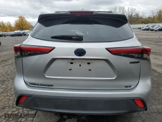 2023 Toyota Highlander Hybrid XLE with VIN 5TDKBRCH3PS574852, listed as a Copart auction lot 80327084 with 0 mi miles and Salvage Title. Bid and sale history available at carsss.com. Image 6.