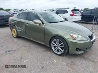 2006 Lexus IS 250 z VIN JTHBK262665003759, wystawiony jako IAAI lot #42134225 z przebiegiem 251 742 mil mil oraz . Historia ofert i sprzedaży dostępna na DreamBid. Obrazek 1.