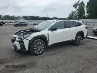 2025 Subaru Outback Limited z VIN 4S4BTANC7S3124000, wystawiony jako Copart lot #57419085 z przebiegiem 8 920 mil mil oraz Szkoda całkowita • Salvage title. Historia ofert i sprzedaży dostępna na DreamBid. Obrazek 1.
