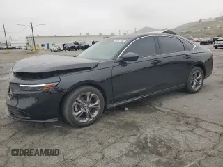 2024 Honda Accord EX с VIN 1HGCY1F32RA062635, выставлен на аукционе Copart как лот 54381765 с пробегом 48 698 миль миль и Списание • Salvage title. История ставок и продаж доступна на DreamBid. Изображение 1.