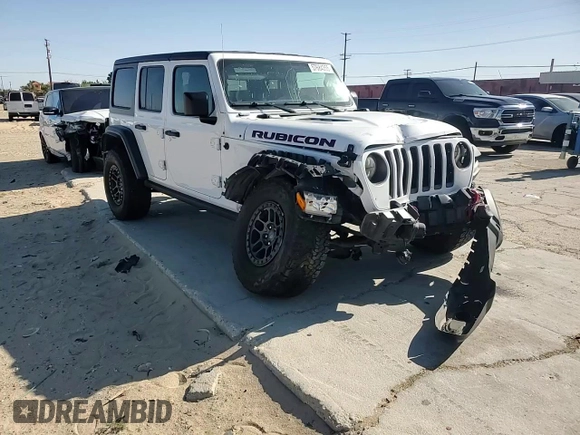 2021 Jeep Wrangler Unlimited Rubicon с VIN 1C4JJXFG4MW838808, выставлен на аукционе Copart как лот 57684355 с пробегом 45 240 миль миль и Списание • Salvage title. История ставок и продаж доступна на DreamBid. Изображение 14.