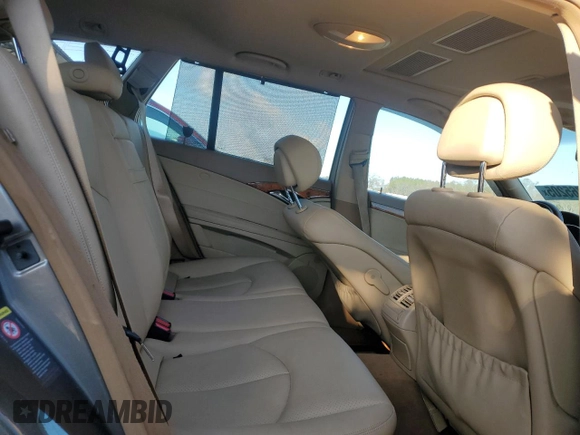 2009 Mercedes-Benz E 350 with VIN WDBUH87X29B445142, listed as a Copart auction lot 41765205 with 212,211 mi miles and Salvage Title. Bid and sale history available at DreamBid. Image 10.