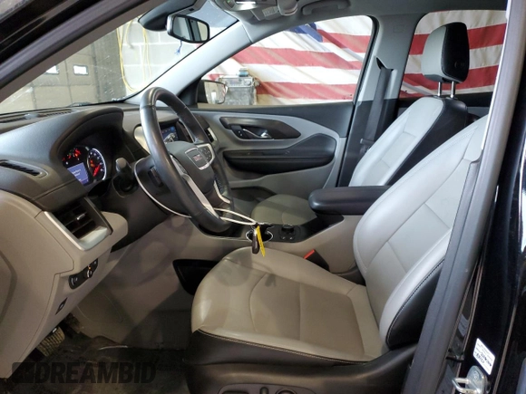 2023 GMC Terrain SLT with VIN 3GKALPEG6PL153896, listed as a Copart auction lot 50389425 with 29,006 mi miles and Salvage title. Bid and sale history available at DreamBid. Image 7.
