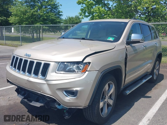 2014 Jeep Grand Cherokee Limited with VIN 1C4RJFBG9EC280315, listed as a IAAI auction lot 42400346 with 103,564 mi miles and . Bid and sale history available at DreamBid. Image 2.