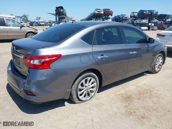 2019 Nissan Sentra S with VIN 3N1AB7AP2KY438694, listed as a IAAI auction lot 42002339 with 78,534 mi miles. Bid and sale history available at carsss.com. Image 4.