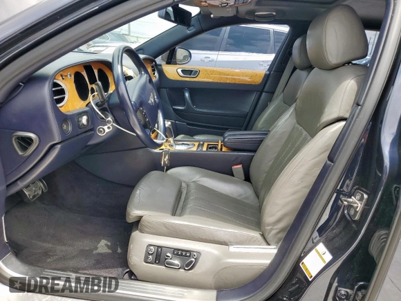 2006 Bentley Flying Spur with VIN SCBBR53W26C034950, listed as a Copart auction lot 58192825 with 45,060 mi miles and Salvage title. Bid and sale history available at DreamBid. Image 7.