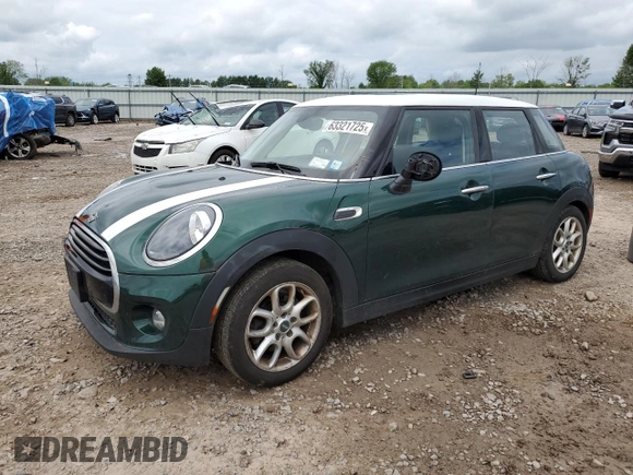 2019 MINI Hardtop 4 Door Cooper with VIN WMWXU1C51K2F82567, listed as a Copart auction lot 63321725 with 96,770 mi miles and Salvage title. Bid and sale history available at DreamBid. Image 1.