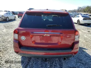 2016 Jeep Compass 75th Anniversary with VIN 1C4NJCBB7GD513753, listed as a Copart auction lot 43502735 with 73,887 mi miles and Salvage Title. Bid and sale history available at carsss.com. Image 6.
