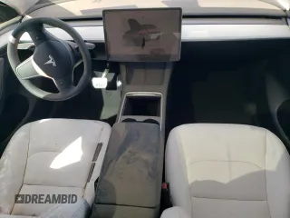 2023 Tesla Model Y Performance with VIN 7SAYGDEF3PF773031, listed as a Copart auction lot 47105765 with 25,604 mi miles and Salvage Title. Bid and sale history available at DreamBid. Image 8.