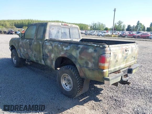 1994 Ford Ranger Splash with VIN 1FTCR15X5RPB38023, listed as a IAAI auction lot 42071158 with 239,152 mi miles. Bid and sale history available at carsss.com. Image 3.