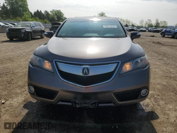 2013 Acura RDX Technology with VIN 5J8TB4H51DL002666, listed as a Copart auction lot 56674315 with 180,586 mi miles and Salvage title. Bid and sale history available at DreamBid. Image 5.