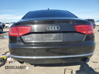 2014 Audi A8 3.0T with VIN WAURGAFD7EN011250, listed as a Copart auction lot 83664654 with 102,924 mi miles and Salvage title. Bid and sale history available at DreamBid. Image 6.