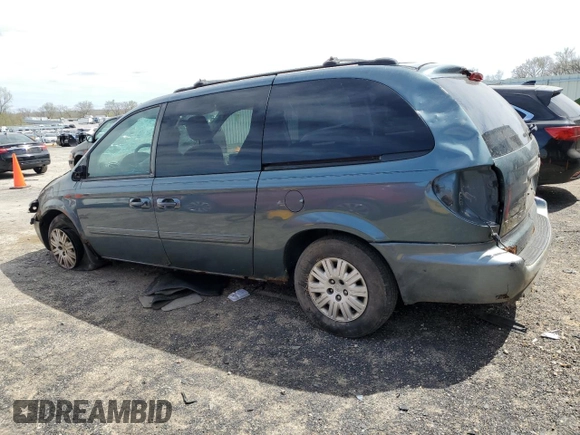 2005 Chrysler Town & Country LX with VIN 2C4GP44R95R278497, listed as a Copart auction lot 54736385 with 267,987 mi miles and Non Repairable. Bid and sale history available at DreamBid. Image 2.