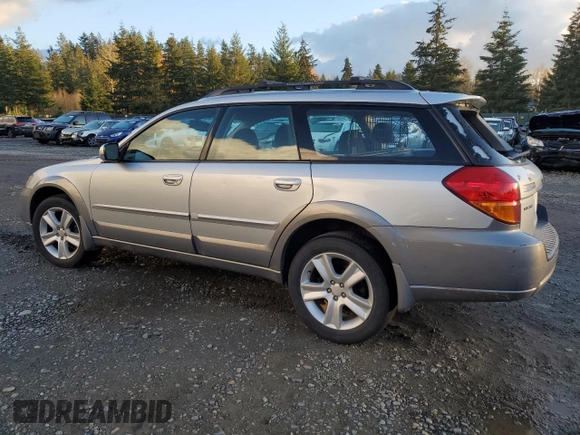 2005 Subaru Legacy Outback XT with VIN 4S4BP68C554325986, listed as a Copart auction lot 80477924 with 105,955 mi miles and Salvage title. Bid and sale history available at DreamBid. Image 2.