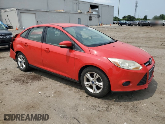 2013 Ford Focus SE with VIN 1FADP3F21DL260506, listed as a Copart auction lot 59738725 with 164,166 mi miles and Clean title. Bid and sale history available at DreamBid. Image 4.