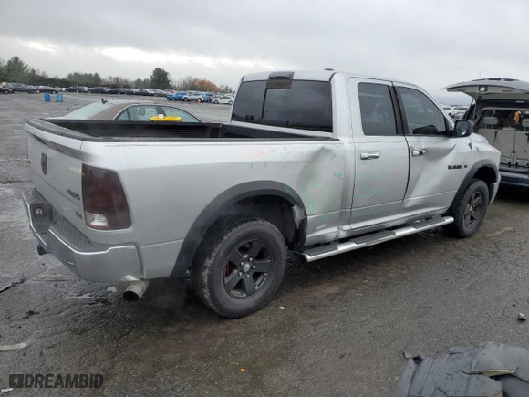 2010 Dodge Ram 1500 ST with VIN 1D7RV1GP5AS260469, listed as a Copart auction lot 84799704 with 101,860 mi miles and Salvage Title. Bid and sale history available at carsss.com. Image 3.