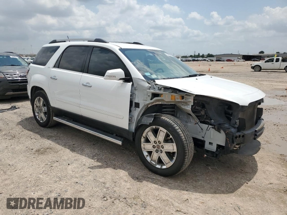 2017 GMC Acadia Limited z VIN 1GKKRSKD8HJ100397, wystawiony jako Copart lot #54320075 z przebiegiem 107 684 mil mil oraz Szkoda całkowita • Salvage title. Historia ofert i sprzedaży dostępna na DreamBid. Obrazek 4.