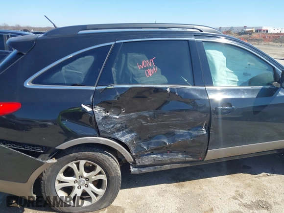 2012 Hyundai Veracruz Limited with VIN KM8NU4CC3CU204405, listed as a IAAI auction lot 41746201 with 171,303 mi miles and . Bid and sale history available at DreamBid. Image 6.
