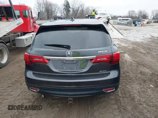 2014 Acura MDX Tech Pkg with VIN 5FRYD4H43EB504717, listed as a IAAI auction lot 41126914 with 1 mi miles. Bid and sale history available at carsss.com. Image 16.
