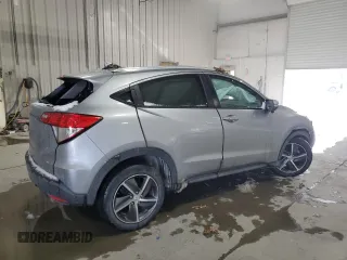 2022 Honda HR-V EX-L with VIN 3CZRU6H72NM719622, listed as a Copart auction lot 86603854 with 37,368 mi miles and Salvage Title. Bid and sale history available at carsss.com. Image 3.