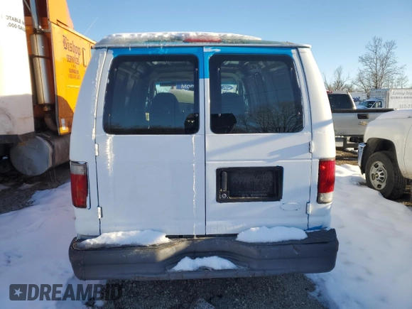 2006 Ford Econoline Cargo with VIN 1FTNE24L96HA66631, listed as a Copart auction lot 82038864 with Not provided miles and Salvage title. Bid and sale history available at DreamBid. Image 6.