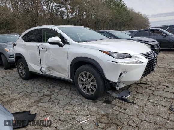 2020 Lexus NX with VIN JTJDARBZ4L5011926, listed as a Copart auction lot 50135625 with 47,238 mi miles and Salvage Title. Bid and sale history available at carsss.com. Image 4.