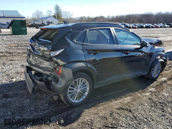 2020 Hyundai Kona SEL Plus with VIN KM8K6CAA3LU522145, listed as a Copart auction lot 37301643 with 34,350 mi miles. Bid and sale history available at carsss.com. Image 3.