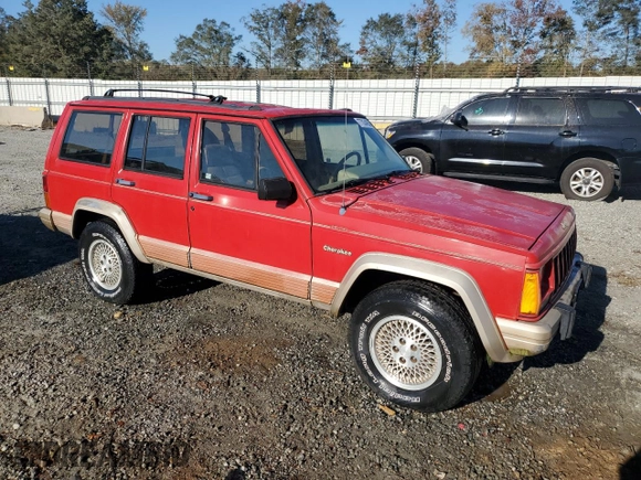 1993 Jeep Cherokee z VIN 1J4FT78S9PL634409, wystawiony jako Copart lot #77034984 z przebiegiem 146 585 mil mil oraz Szkoda całkowita • Salvage title. Historia ofert i sprzedaży dostępna na DreamBid. Obrazek 4.