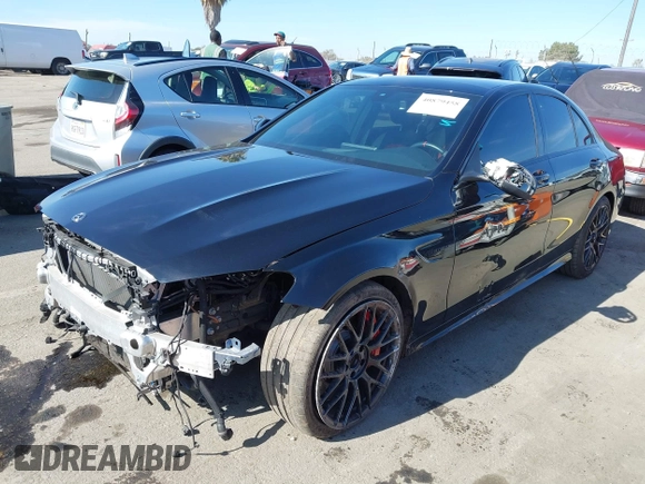 2021 Mercedes-Benz C with VIN W1KWF8HB8MR618414, listed as a IAAI auction lot 40879458 with 12,235 mi miles and . Bid and sale history available at DreamBid. Image 2.