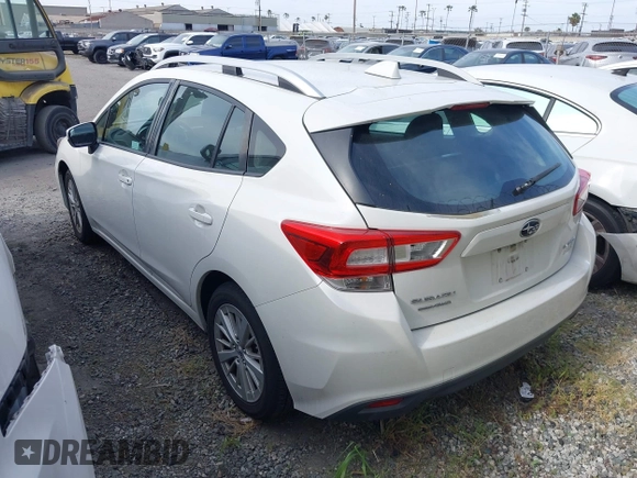 2017 Subaru Impreza Premium z VIN 4S3GTAD60H3715347, wystawiony jako IAAI lot #42218611 z przebiegiem 52 367 mil mil oraz . Historia ofert i sprzedaży dostępna na DreamBid. Obrazek 3.