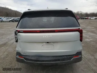 2025 Kia Carnival SX with VIN KNDNE5K34S6464842, listed as a Copart auction lot 49826435 with 11,365 mi miles and Salvage Title. Bid and sale history available at carsss.com. Image 6.