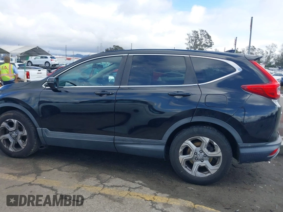 2017 Honda CR-V EX with VIN 7FARW1H55HE009693, listed as a IAAI auction lot 41539260 with 136,645 mi miles. Bid and sale history available at carsss.com. Image 14.