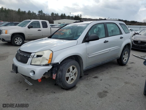 2009 Chevrolet Equinox LS with VIN 2CNDL23F296212208, listed as a Copart auction lot 83787314 with 0 mi miles and Salvage Title. Bid and sale history available at carsss.com. Image 1.